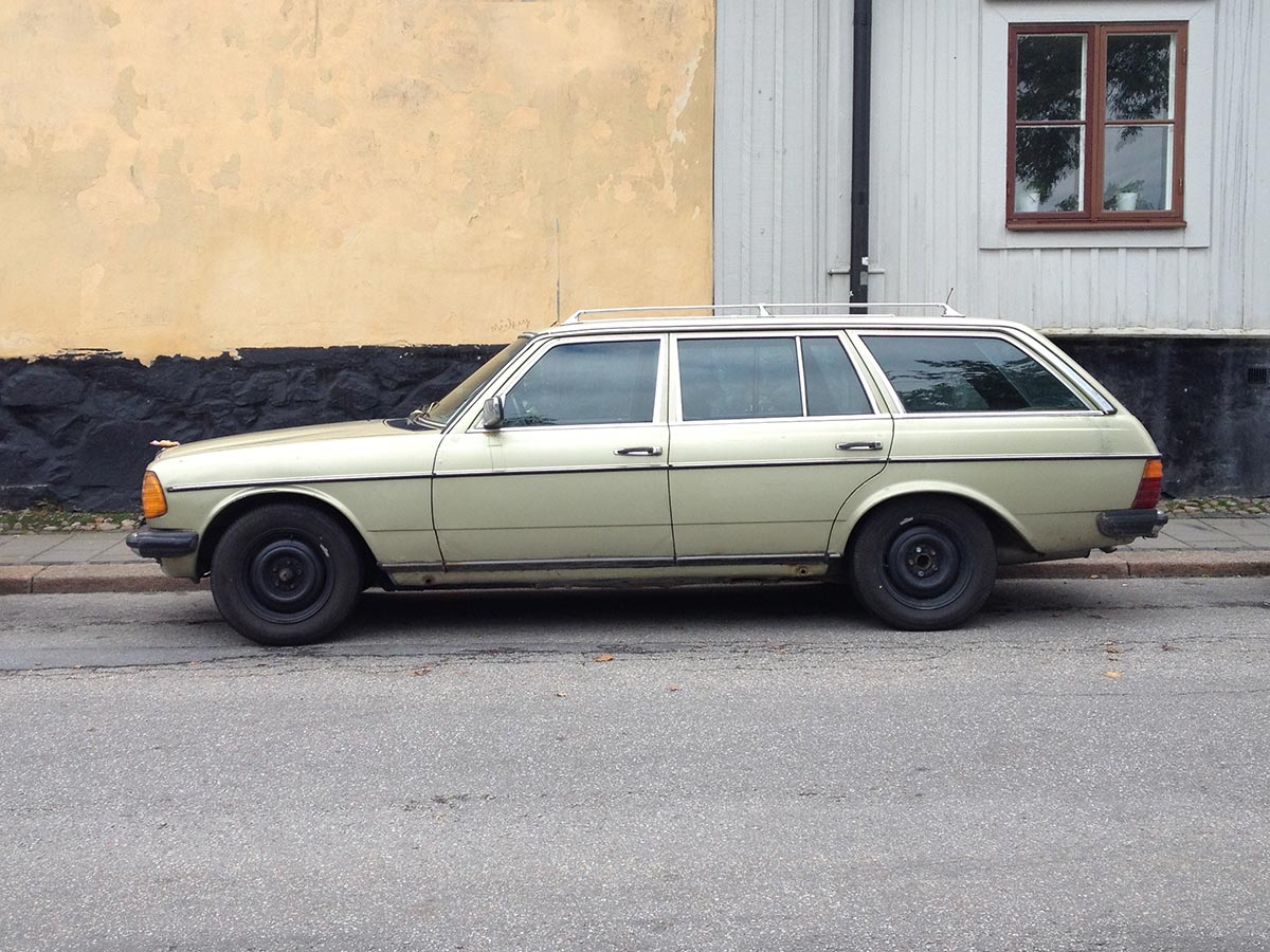 Mercedes w123 240td - Matthieu Laporte