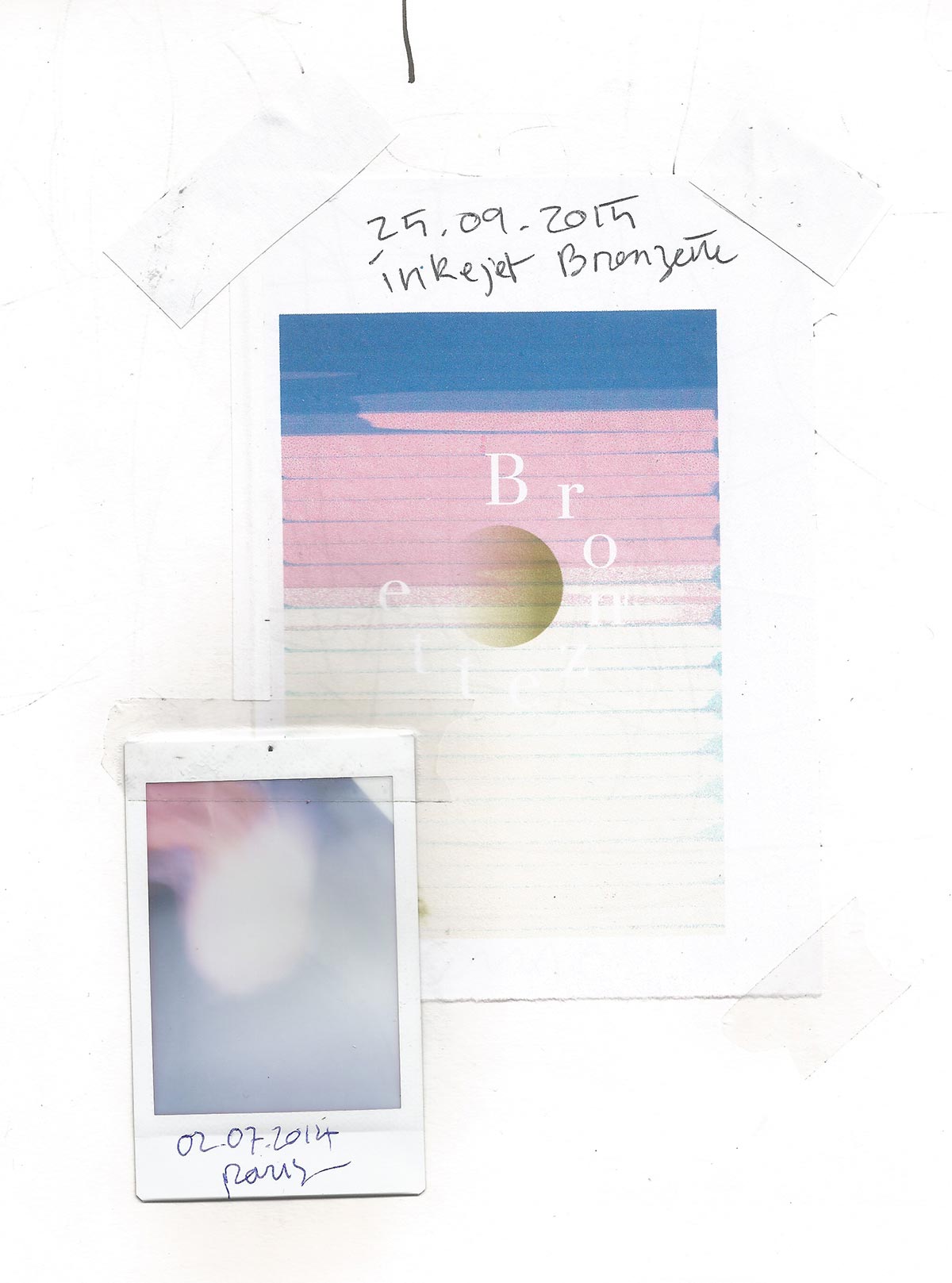 Inkjet Bronzette - Matthieu Laporte