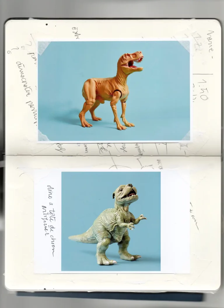 Chien Dino artificiel