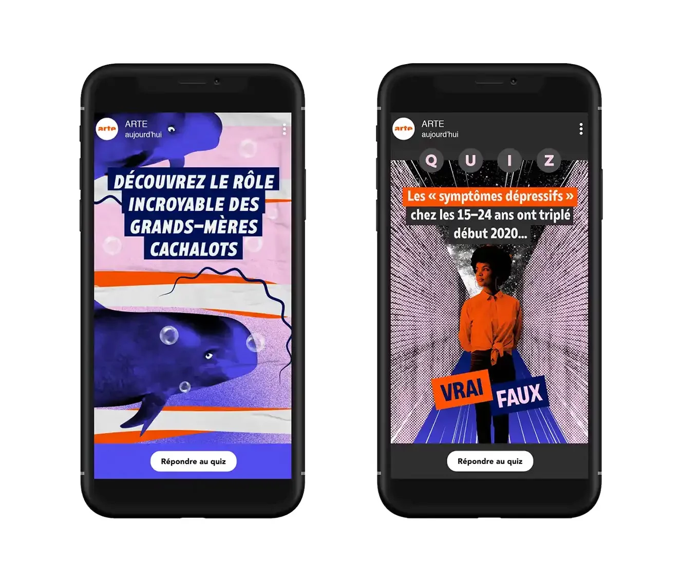 Arte FAQ - Story : conception et réalisation graphique