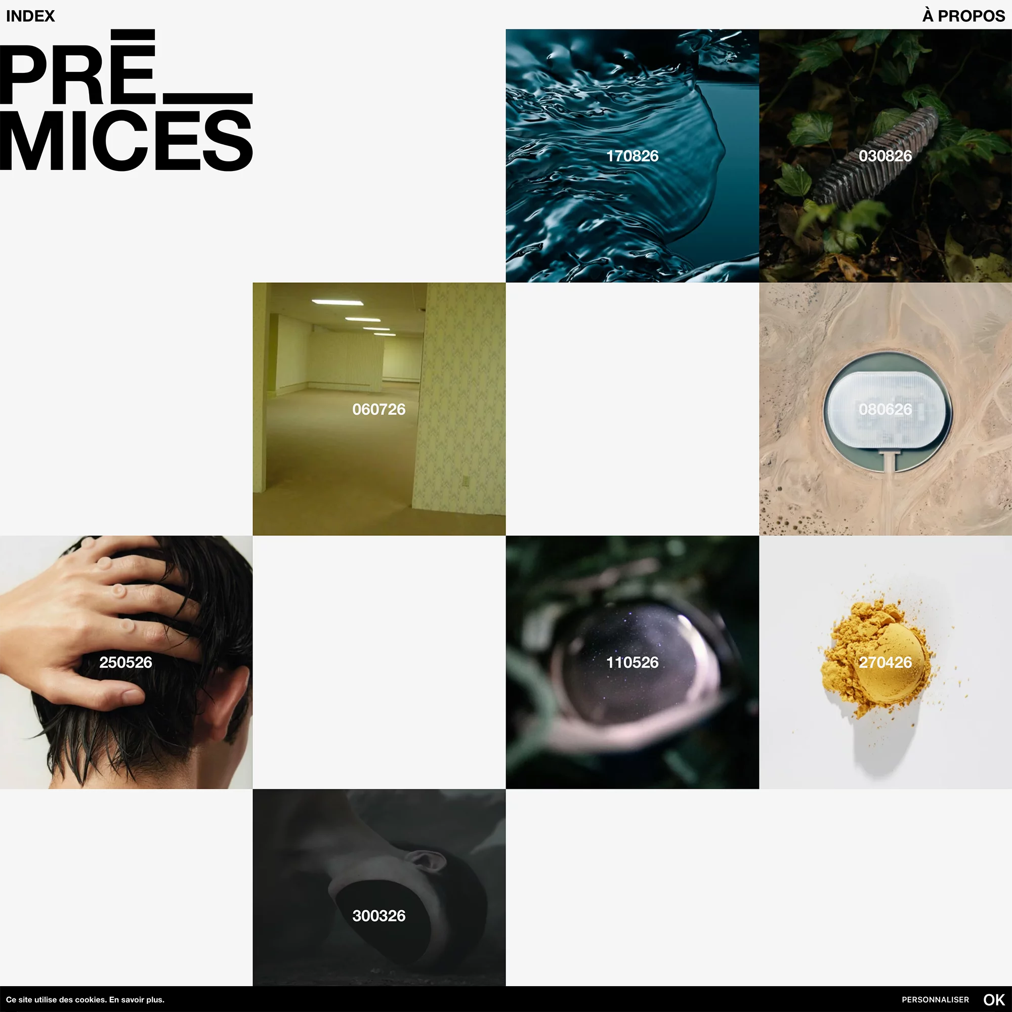 Site web éco-conçu https://prémices.com